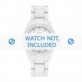 Bracelet de montre Guess W0944L1 / 2057177 Funfetti Plastique Blanc 11mm