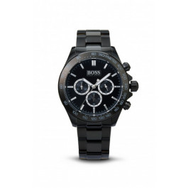 Bracelet de montre Hugo Boss HB 213.1.34.2601 / HB659002385 Acier Noir