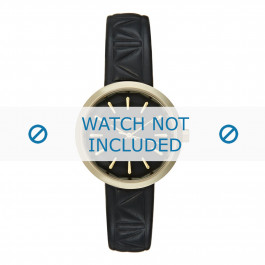 Bracelet de montre Karl Lagerfeld KL1610 Cuir Noir 14mm