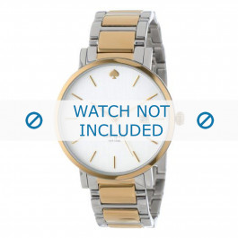 Bracelet de montre Kate Spade New York 1YRU0108 Acier Bicolore 18mm