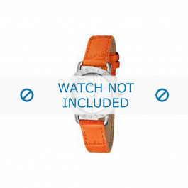Lacoste bracelet de montre 2000513 / LC-05-3-14-0167 Cuir Orange 13mm + coutures oranges