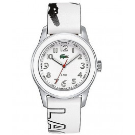 Lacoste bracelet de montre 2000520 / LC-11-3-18-0132 Cuir Blanc 20mm