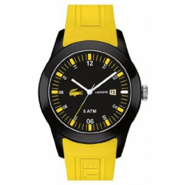 Lacoste bracelet de montre 2010673 / LC-11-1-34-2408 Caoutchouc Jaune 22mm