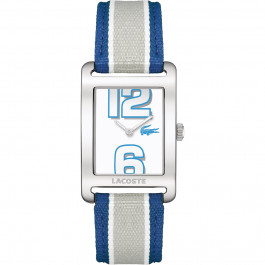 Bracelet de montre Lacoste 2000693 / LC-51-3-14-2261 Cuir Bleu 20mm