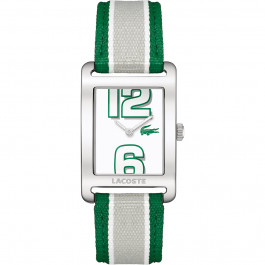 Bracelet de montre Lacoste 2000696 / LC-51-3-14-2261 Cuir Vert 20mm
