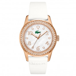 Lacoste bracelet de montre 2000648 / LC-11-3-34-2256S Caoutchouc Blanc 20mm