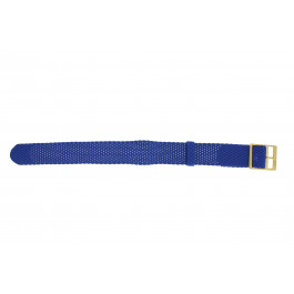 Bracelet de montre Universel PRLN.18.LB Nylon Bleu 18mm