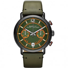 Bracelet de montre Marc by Marc Jacobs MBM5067 Cuir Vert 22mm