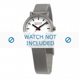Mondaine bracelet de montre A658.30301.11SBV / BM20037 / 30301 / EVO 26 Métal Argent 12mm