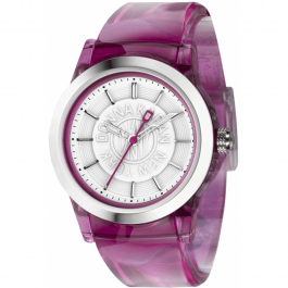 Bracelet de montre DKNY NY4846 Plastique Bordeaux 20mm