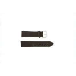 Bracelet de montre Universel H372 Cuir Brun 22mm
