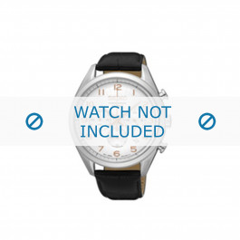 Bracelet de montre Seiko SSB227P1 / 8T63 00C0 / L01K018J0 Cuir Noir 20mm