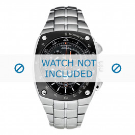 Bracelet de montre Seiko 7L22-0AD0 / SNL015P1 / 33V1JZ Acier 15mm