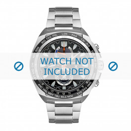 Bracelet de montre Seiko V195-0AB0 / SSC485P1 / M0FP418J0 Acier 22mm