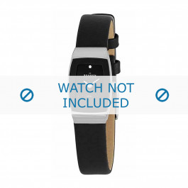 Bracelet de montre Skagen 271SSLB Cuir Noir 12mm
