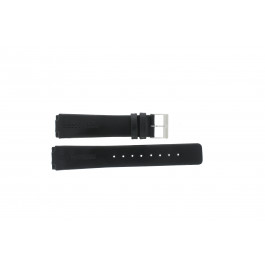 Bracelet de montre Skagen 433LSLC Cuir Noir 18mm