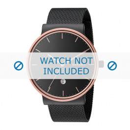 Bracelet de montre Skagen SKW6296 Milanais Noir 20mm