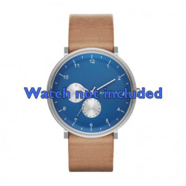 Bracelet de montre Skagen SKW6167 Cuir Brun 20mm