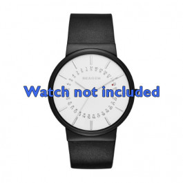 Bracelet de montre Skagen SKW6243 Cuir Noir 20mm