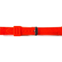 Bracelet de montre Universel S253.06 Silicone Rouge 24mm