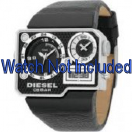 Bracelet de montre Diesel DZ7101 Cuir Noir 39mm