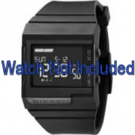 Diesel bracelet de montre DZ7150 Silicone Noir 23mm