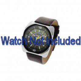 Bracelet de montre Diesel DZ1119 Cuir Brun foncé 26mm
