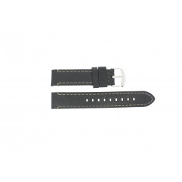 Bracelet de montre Timex TW2P58800 Cuir Noir 20mm