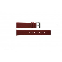 Bracelet de montre Obaku V123L Cuir Rouge 16mm