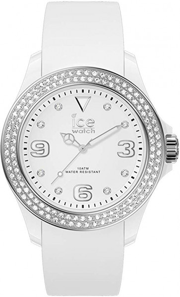 Bracelet de montre Ice Watch 013740 Silicone Blanc