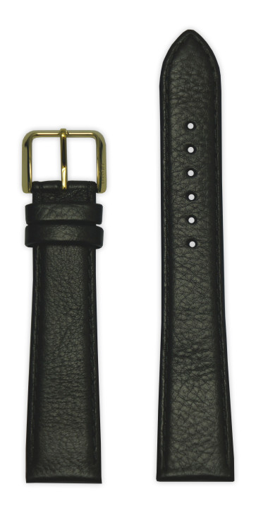 Bracelet de montre Rado R20282152.160.3670 Cuir Noir 19mm