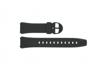 Casio bracelet de montre 10101126 Plastique Noir 16mm 