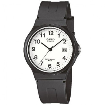 Casio bracelet de montre 10108579 Plastique Noir 16mm 