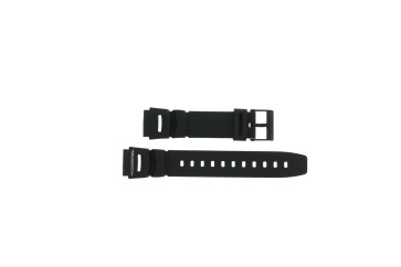 Casio bracelet de montre 10018051 Plastique Noir 18mm 