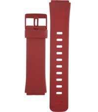 Casio bracelet de montre 10224495 Plastique Rouge 19mm 