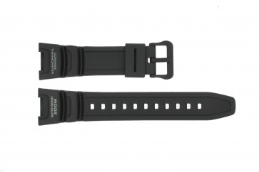 Bracelet de montre Casio SGW-100-1V10304195 Silicone Noir 24mm