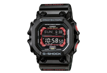 Bracelet de montre Casio Gx-56 / 10365763 Caoutchouc Noir 20mm