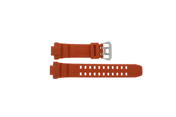 Casio bracelet de montre 10370830 Plastique Orange 14mm 