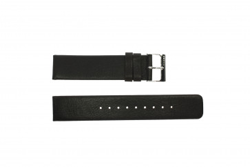 Bracelet de montre Obaku 104 Cuir Noir 20mm