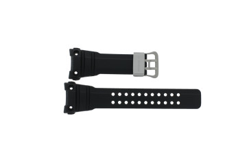 Bracelet de montre Casio 10473487 / GWN-1000B-1A / GWN-1000B-1B Plastique Noir 22mm