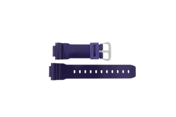 Casio bracelet de montre 10332044 En caoutchouc Violet 16mm 