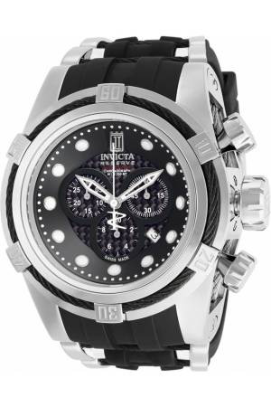 Bracelet de montre Invicta 12954.01 Caoutchouc Noir