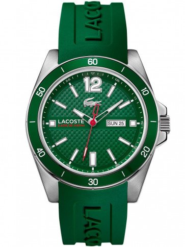Bracelet de montre Lacoste 2010800 / LC-62-1-27-2591 Caoutchouc Vert 22mm