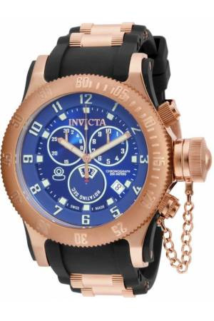 Bracelet de montre Invicta 15569.01 / 15568 Caoutchouc Noir 26mm