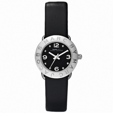 Bracelet de montre Marc by Marc Jacobs MBM8555 Cuir Noir 14mm