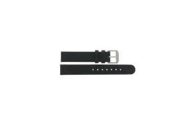 Bracelet de montre Universel 61185.10.18.C Cuir Noir 18mm