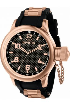 Bracelet de montre Invicta 1972-01 Silicone Noir 26mm