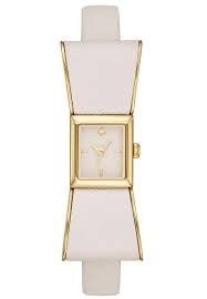 Bracelet de montre Kate Spade New York 1YRU0898 Cuir Beige 10mm