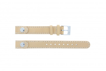 Bracelet de montre Lacoste 2000385 / LC-05-3-14-0009 / BE Cuir Beige 12mm