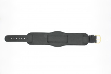 Bracelet de montre Universel 273R.01 Cuir Noir 18mm